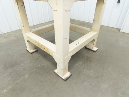 Welding Table Machine Base 1-1/4" Steel Top Work Bench 39x39" Top 37-1/2" H