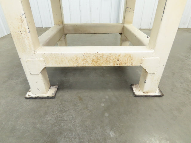 Welding Table Machine Base 1-1/4" Steel Top Work Bench 39x39" Top 37-1/2" H