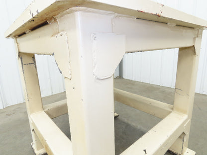 Welding Table Machine Base 1-1/4" Steel Top Work Bench 39x39" Top 37-1/2" H