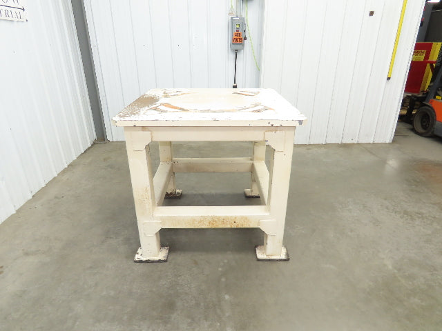 Welding Table Machine Base 1-1/4" Steel Top Work Bench 39x39" Top 37-1/2" H
