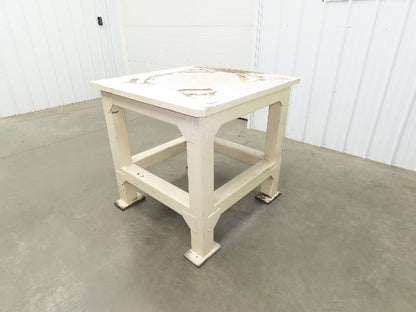 Welding Table Machine Base 1-1/4" Steel Top Work Bench 39x39" Top 37-1/2" H