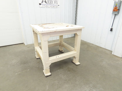 Welding Table Machine Base 1-1/4" Steel Top Work Bench 39x39" Top 37-1/2" H
