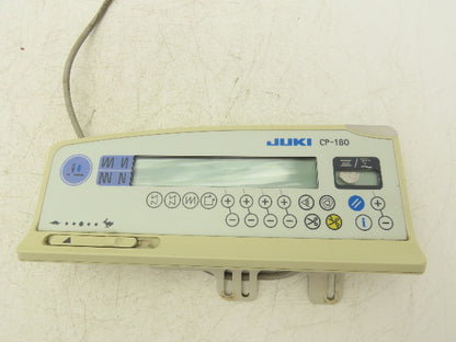 Juki CP-180 HMI Control Panel & Screen For Industrial Sewing Machine
