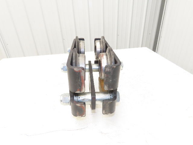 CM CBTP 2-Ton 4000lbs Manual Push Trolley Plain Type 3-1/2" Flange I Beam