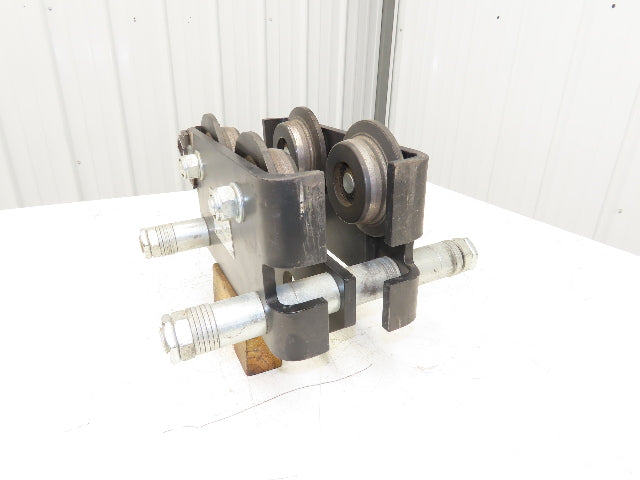 CM CBTP 2-Ton 4000lbs Manual Push Trolley Plain Type 3-1/2"-8" Flange I Beam