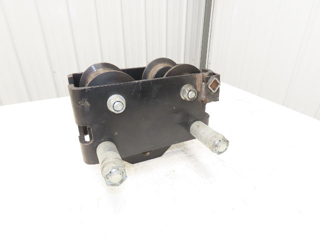 CM CBTP 2-Ton 4000lbs Manual Push Trolley Plain Type 3-1/2"-8" Flange I Beam