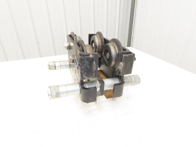 CM CBTP 2-Ton 4000lbs Manual Push Trolley Plain Type 3-1/2"-8" Flange I Beam