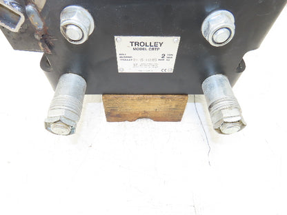 CM CBTP 2-Ton 4000lbs Manual Push Trolley Plain Type 3-1/2"-8" Flange I Beam