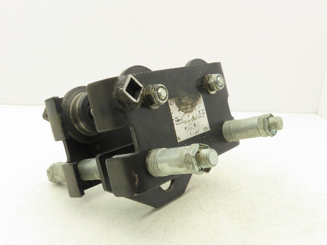 CM CBTP 1 Ton Manual Plain Push Trolley 2.3"-8" Flange CBTP0100