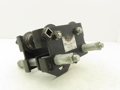 CM CBTP 1 Ton Manual Plain Push Trolley 2.3"-8" Flange CBTP0100