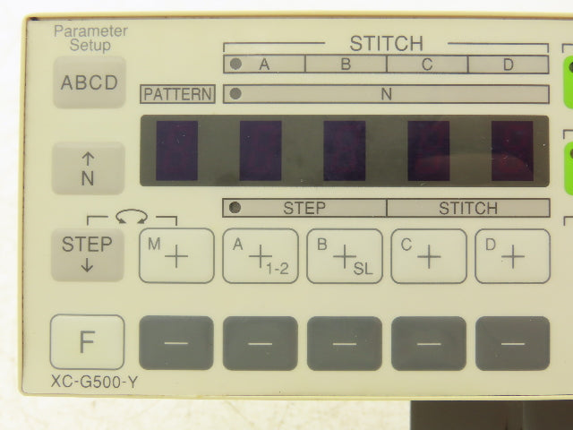 Mitsubishi XC-G500-Y HMI Control Panel For Industrial Sewing Machine