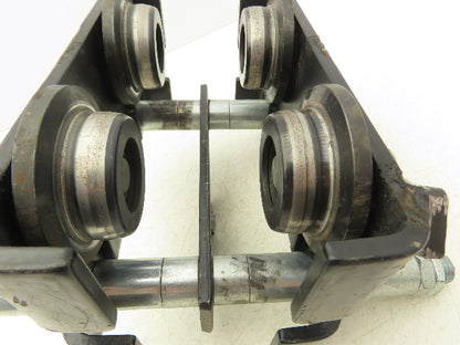 CM CBTP 1 Ton Manual Plain Push Trolley 2.3"-8" Flange CBTP0100