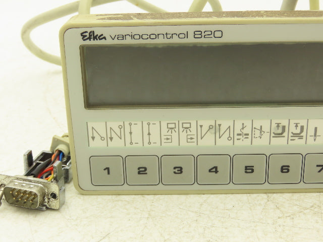 Efka 820 Variocontrol HMI Control Panel For Industrial Sewing Machine
