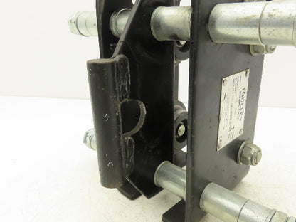 CM CBTP 1-Ton 2000lbs Manual Push Trolley Plain Type 3-1/2"-8" Flange I Beam