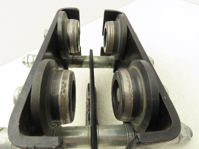 CM CBTP 1-Ton 2000lbs Manual Push Trolley Plain Type 3-1/2"-8" Flange I Beam
