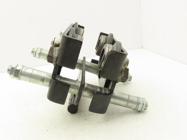 CM CBTP 1-Ton 2000lbs Manual Push Trolley Plain Type 3-1/2"-8" Flange I Beam