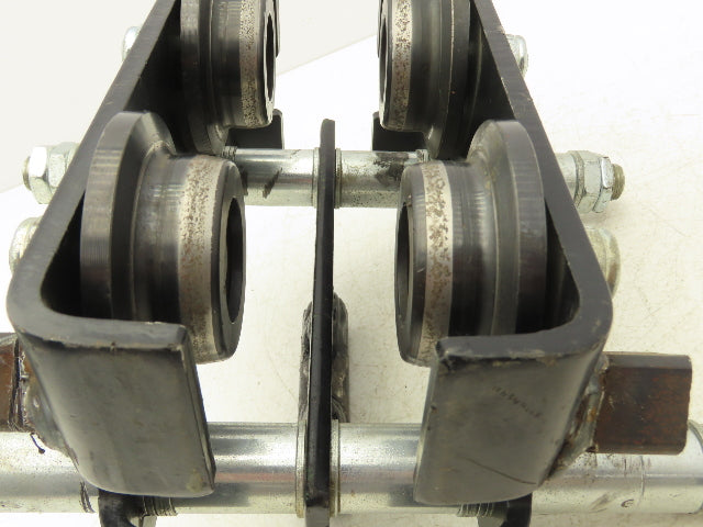 CM CBTP 1-Ton 2000lbs Manual Push Trolley Plain Type 3-1/2"-8" Flange I Beam