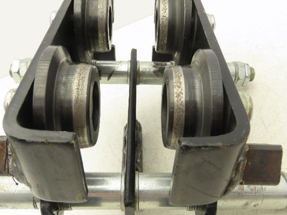 CM CBTP 1-Ton 2000lbs Manual Push Trolley Plain Type 3-1/2"-8" Flange I Beam