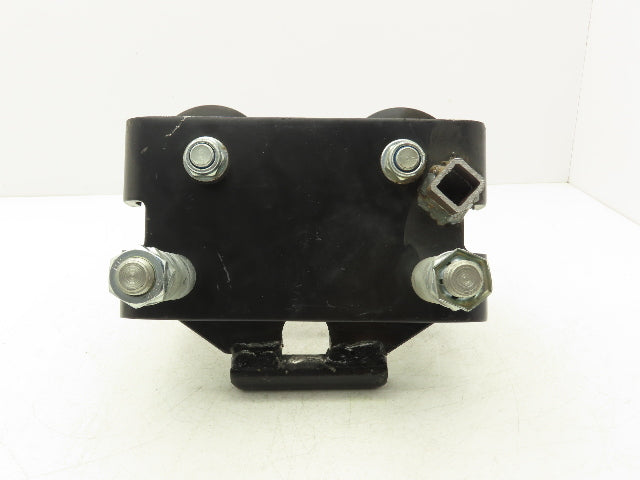 CM CBTP 1-Ton 2000lbs Manual Push Trolley Plain Type 3-1/2"-8" Flange I Beam