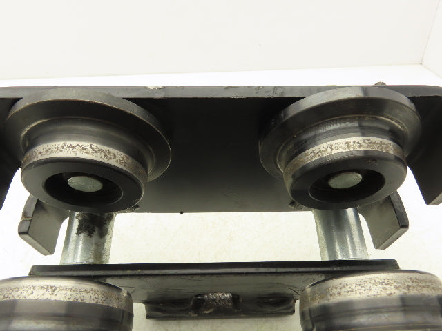 CM CBTP 1-Ton 2000lbs Manual Push Trolley Plain Type 3-1/2"-8" Flange I Beam
