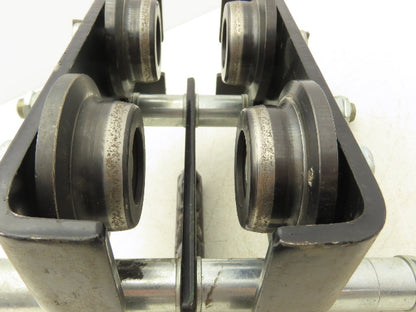 CM CBTP 1-Ton 2000lbs Manual Push Trolley Plain Type 3-1/2"-8" Flange I Beam