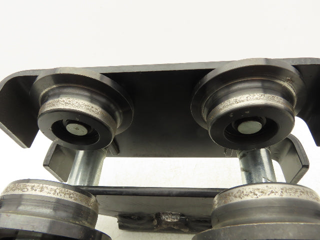 CM CBTP 1-Ton 2000lbs Manual Push Trolley Plain Type 3-1/2"-8" Flange I Beam