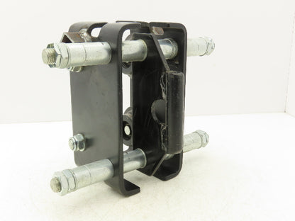 CM CBTP 1-Ton 2000lbs Manual Push Trolley Plain Type 3-1/2"-8" Flange I Beam
