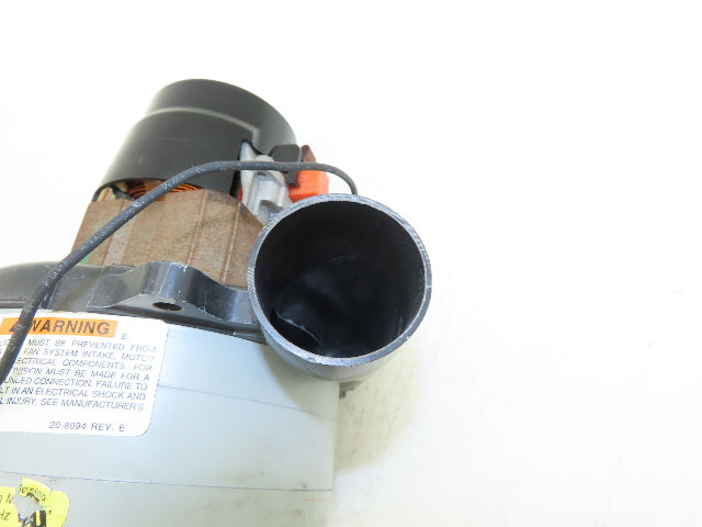 Lamb Ametek 116565-13 Vacuum Blower Motor 1-Speed Fan 120V 99 CFM 5.7" Frame