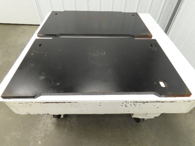 Hyster Forklift Battery Counterbalance Ballast Plate Off E100XN Lot of 2