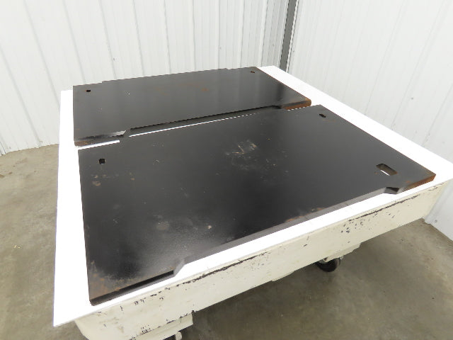 Hyster Forklift Battery Counterbalance Ballast Plate Off E100XN Lot of 2