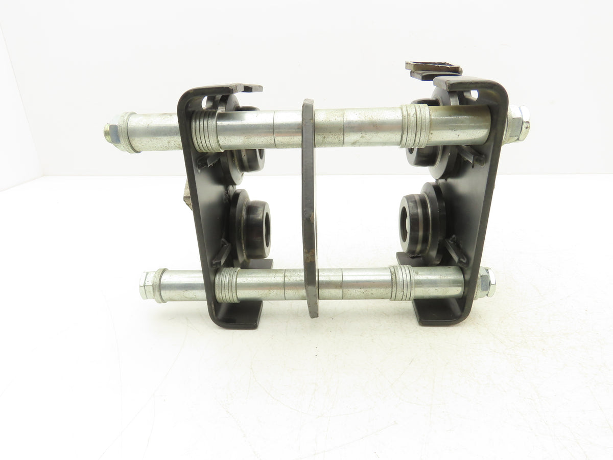 CM CBTP 1/2 Ton Manual Plain Push Trolley 2"-8.7" Flange