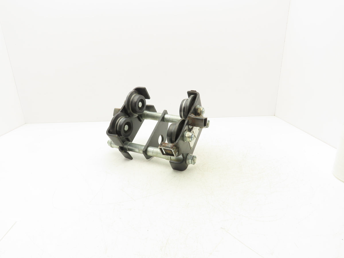 CM CBTP 1/2 Ton Manual Plain Push Trolley 2"-8.7" Flange