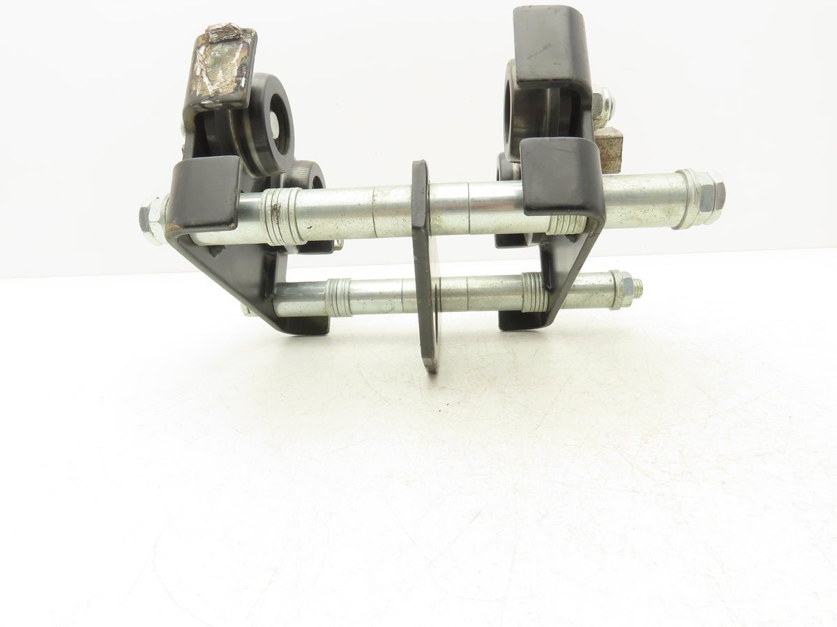 CM CBTP 1/2 Ton Manual Plain Push Trolley 2"-8.7" Flange
