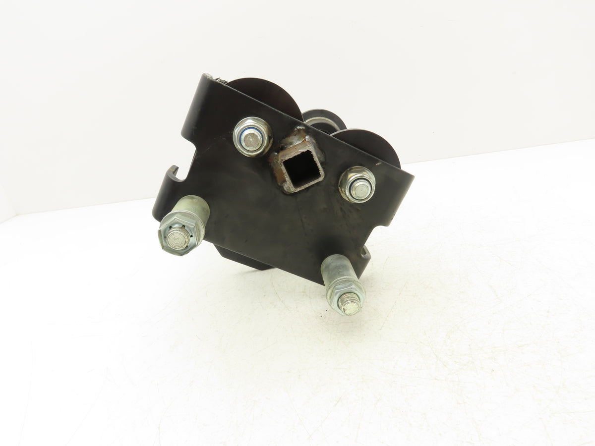 CM CBTP 1/2 Ton Manual Plain Push Trolley 2"-8.7" Flange