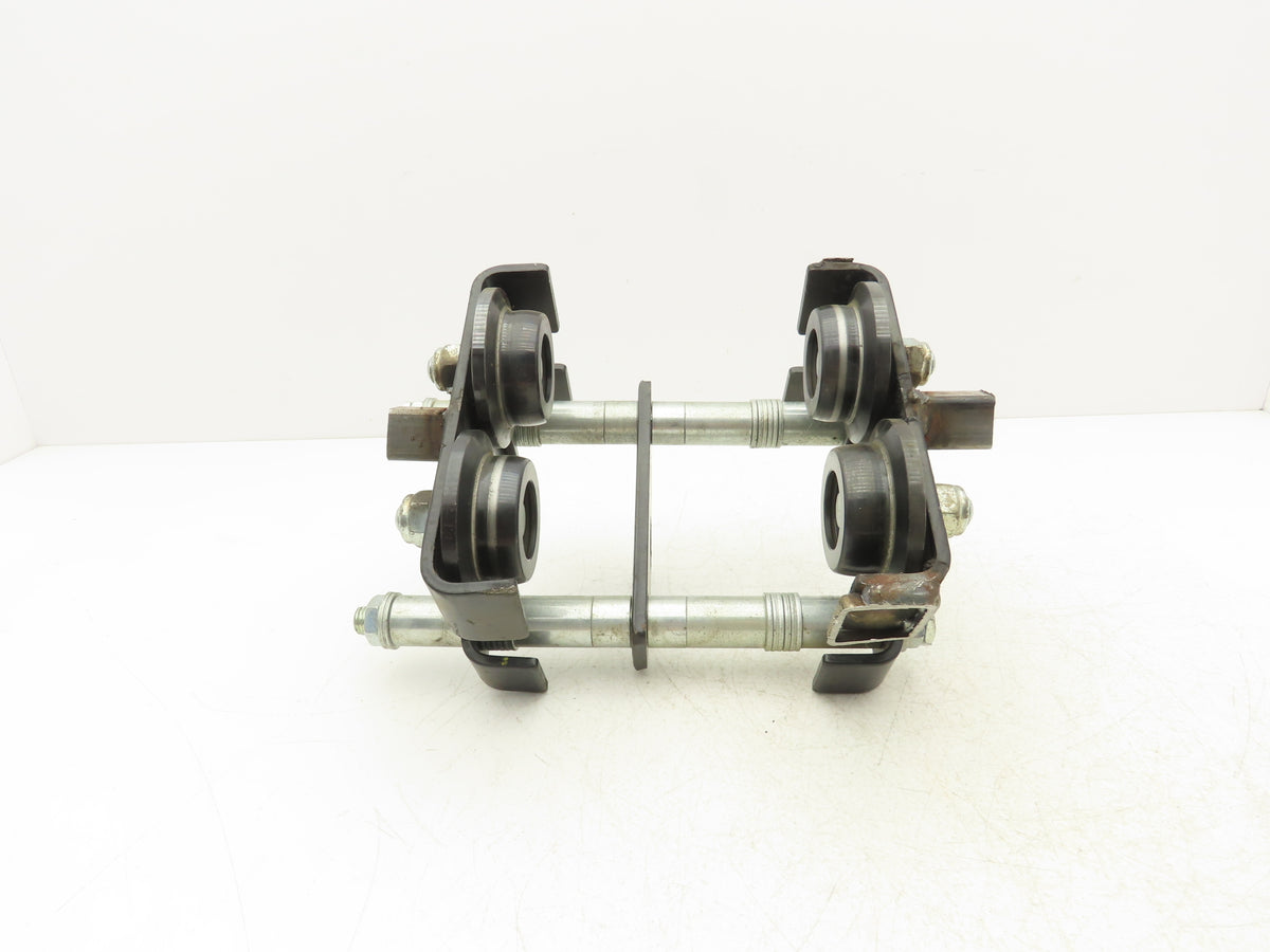CM CBTP 1/2 Ton Manual Plain Push Trolley 2"-8.7" Flange