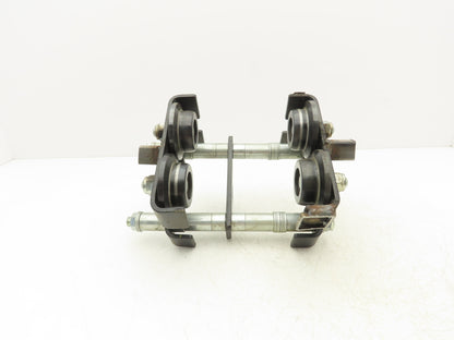 CM CBTP 1/2 Ton Manual Plain Push Trolley 2"-8.7" Flange