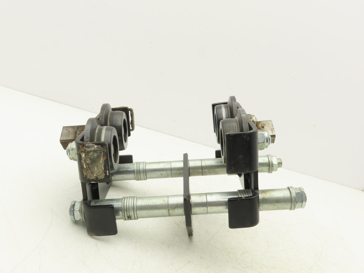CM CBTP 1/2 Ton Manual Plain Push Trolley 2"-8.7" Flange