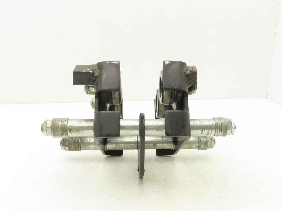 CM CBTP 1/2 Ton Manual Plain Push Trolley 2"-8.7" Flange