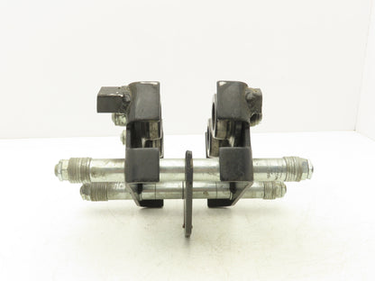 CM CBTP 1/2 Ton Manual Plain Push Trolley 2"-8.7" Flange