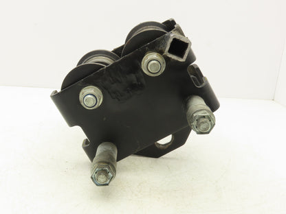 CM CBTP 1/2 Ton Manual Plain Push Trolley 2"-8.7" Flange