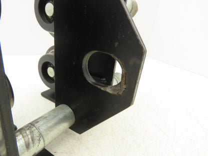 CM CBTP 1/2 Ton Manual Plain Push Trolley 2"-8.7" Flange