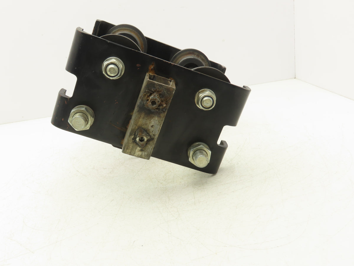 CM CBTP 1/2 Ton Manual Plain Push Trolley 2"-8.7" Flange