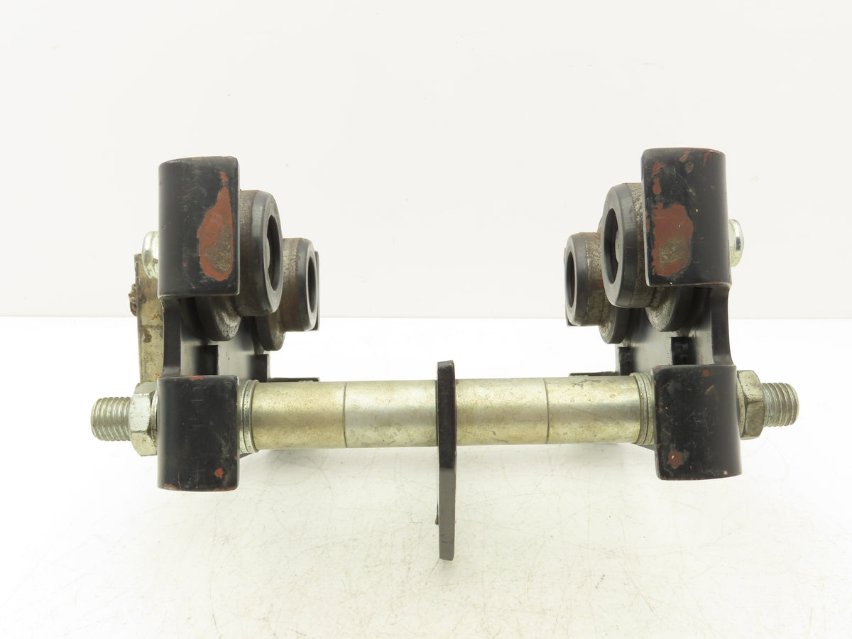 CM CBTP 1/2 Ton Manual Plain Push Trolley 2"-8.7" Flange