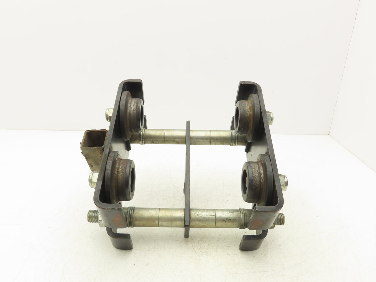 CM CBTP 1/2 Ton Manual Plain Push Trolley 2"-8.7" Flange