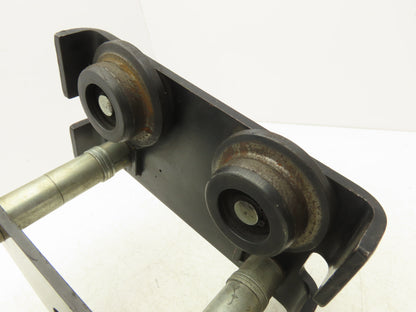 CM CBTP 1/2 Ton Manual Plain Push Trolley 2"-8.7" Flange