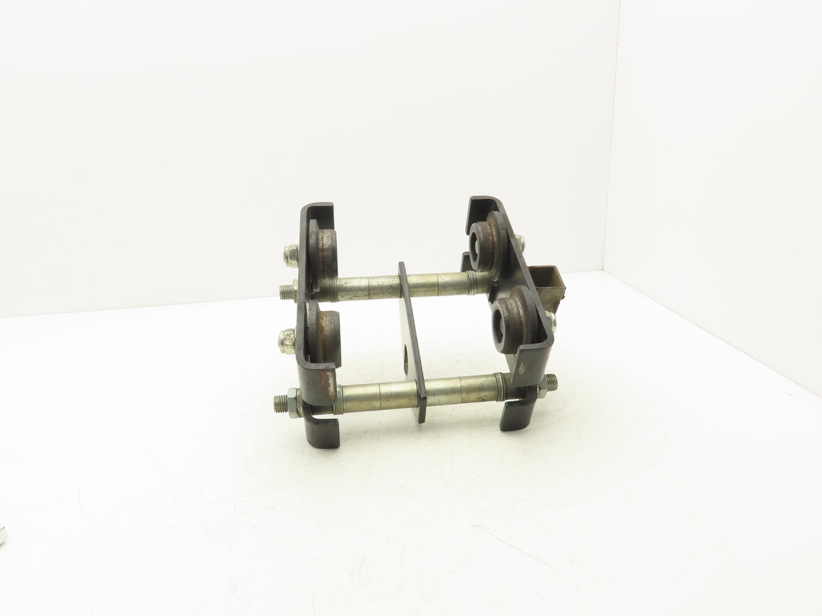 CM CBTP 1/2 Ton Manual Plain Push Trolley 2"-8.7" Flange