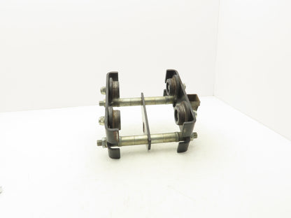 CM CBTP 1/2 Ton Manual Plain Push Trolley 2"-8.7" Flange