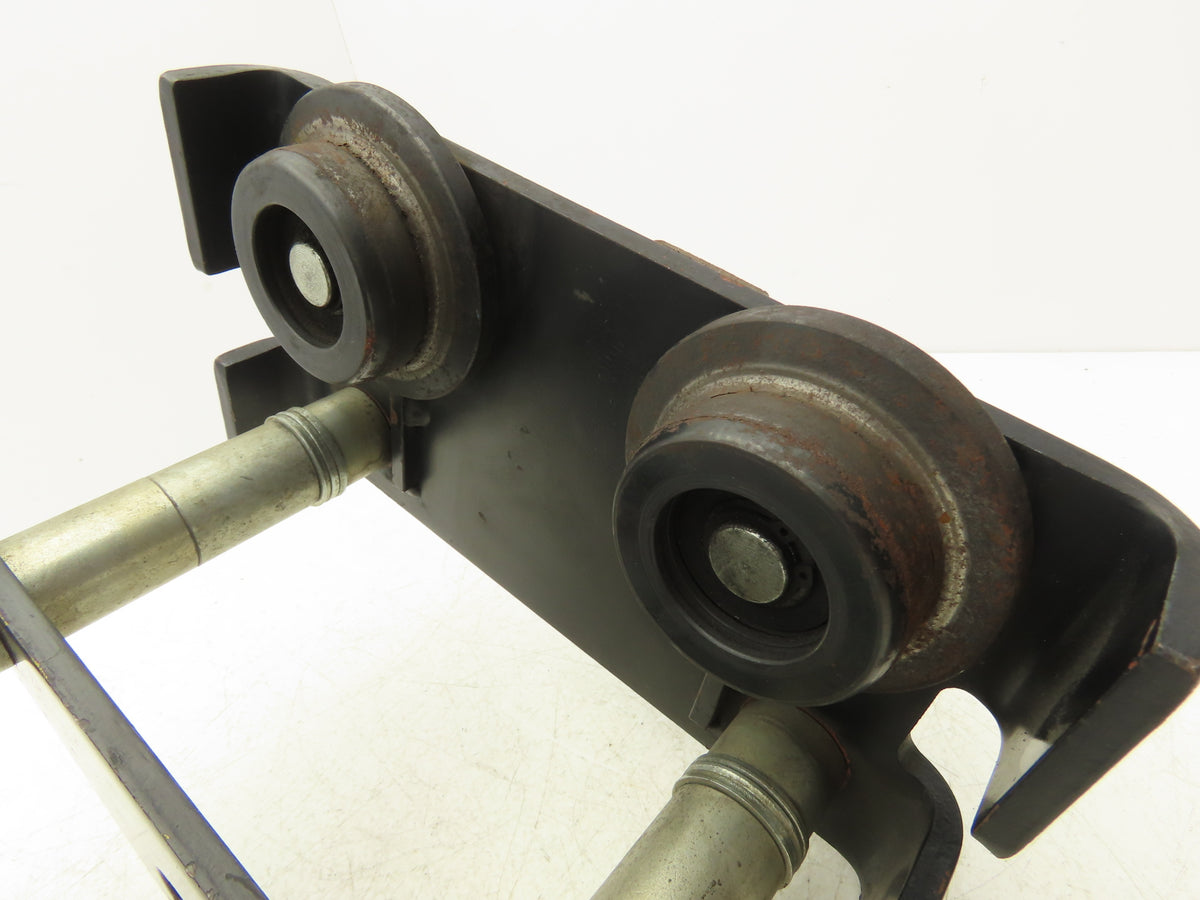 CM CBTP 1/2 Ton Manual Plain Push Trolley 2"-8.7" Flange