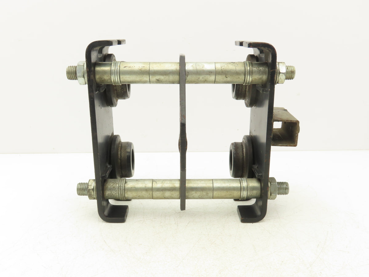 CM CBTP 1/2 Ton Manual Plain Push Trolley 2"-8.7" Flange