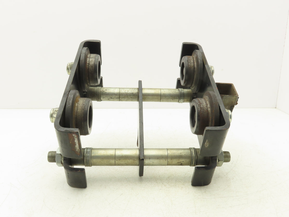 CM CBTP 1/2 Ton Manual Plain Push Trolley 2"-8.7" Flange